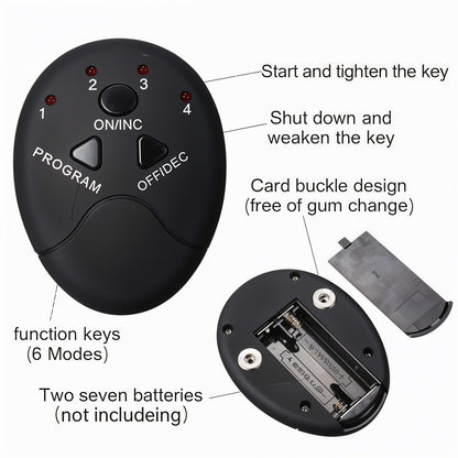 Wireless 6-Pack Abs Stimulator – Rechargeable Muscle Exerciser & Massager