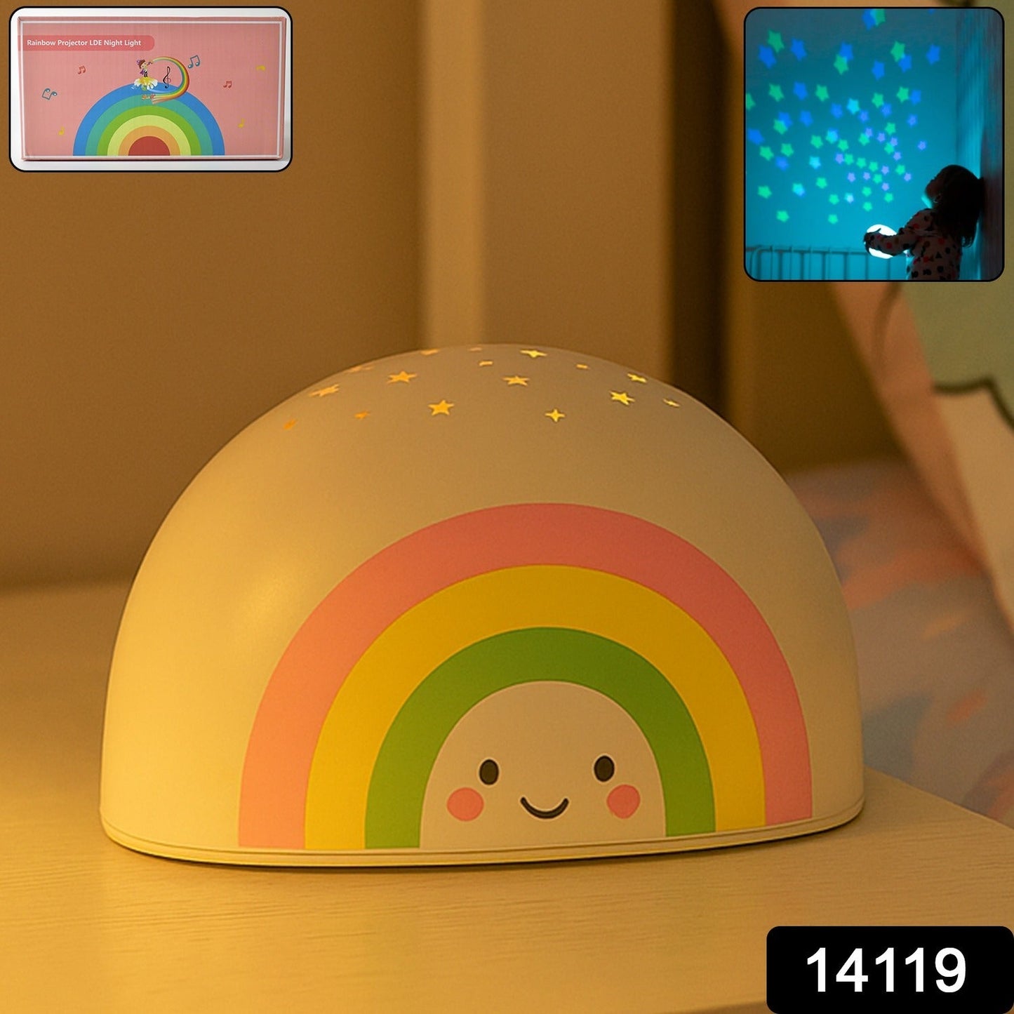 Color Beam LED Projector